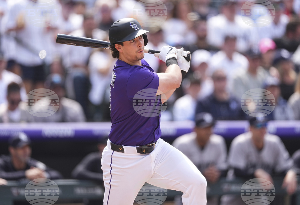 Yankees Rockies Baseball