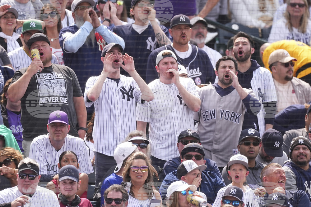 Yankees Rockies Baseball