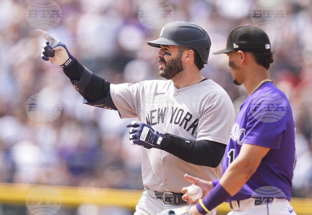 Yankees Rockies Baseball