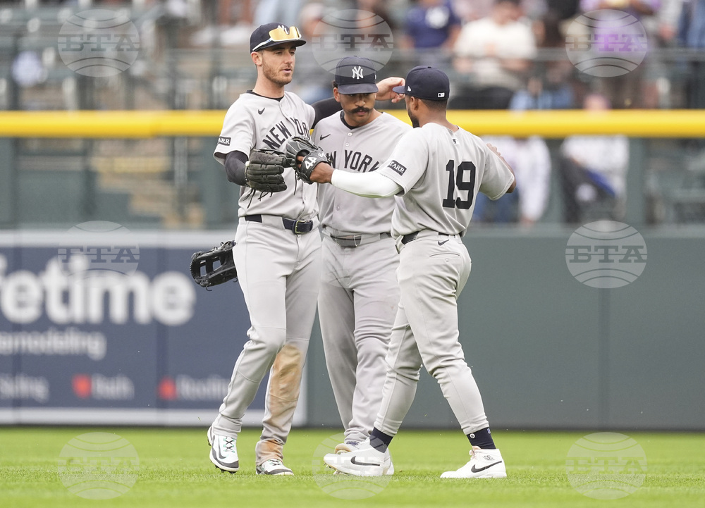 Yankees Rockies Baseball