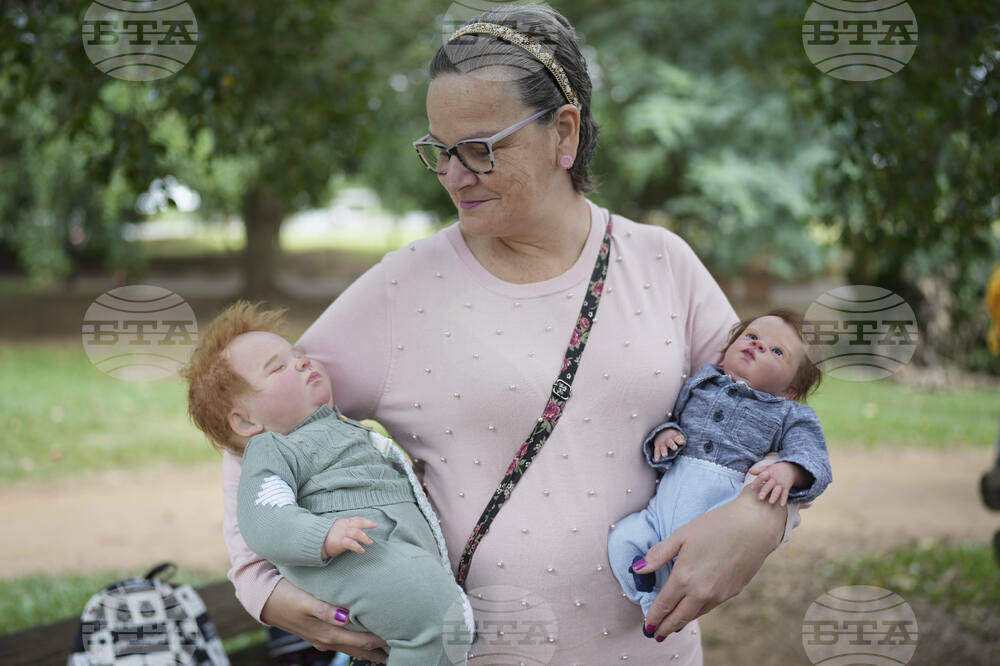 APTOPIX Brazil Reborn Babydolls