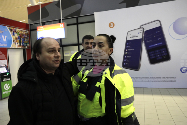 Летище София - спасители - завръщане