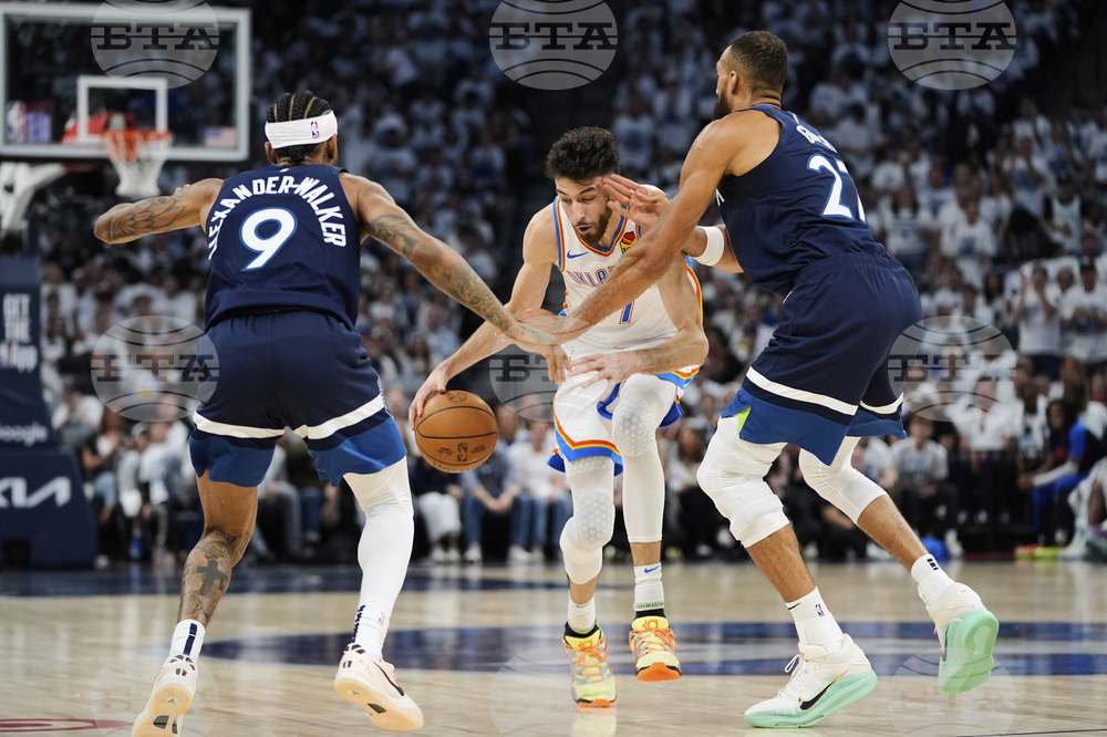 Thunder Timberwolves Basketball