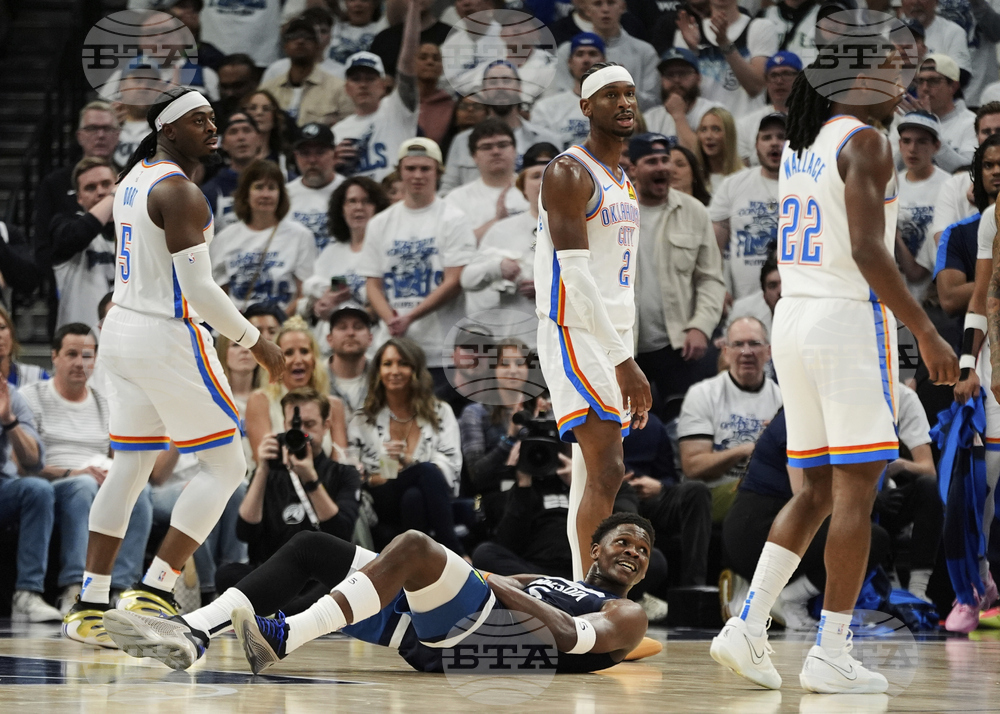 Thunder Timberwolves Basketball