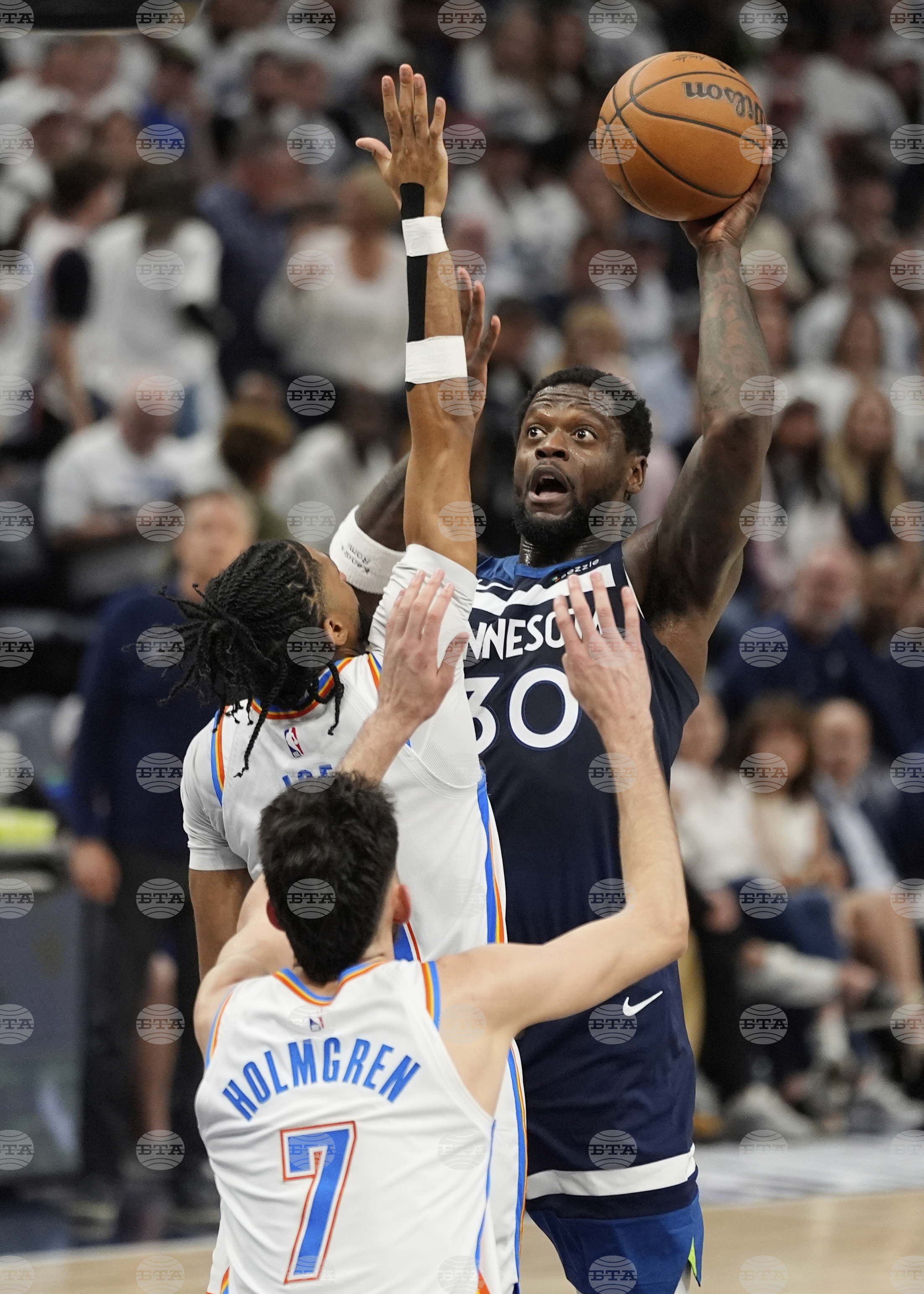 Thunder Timberwolves Basketball