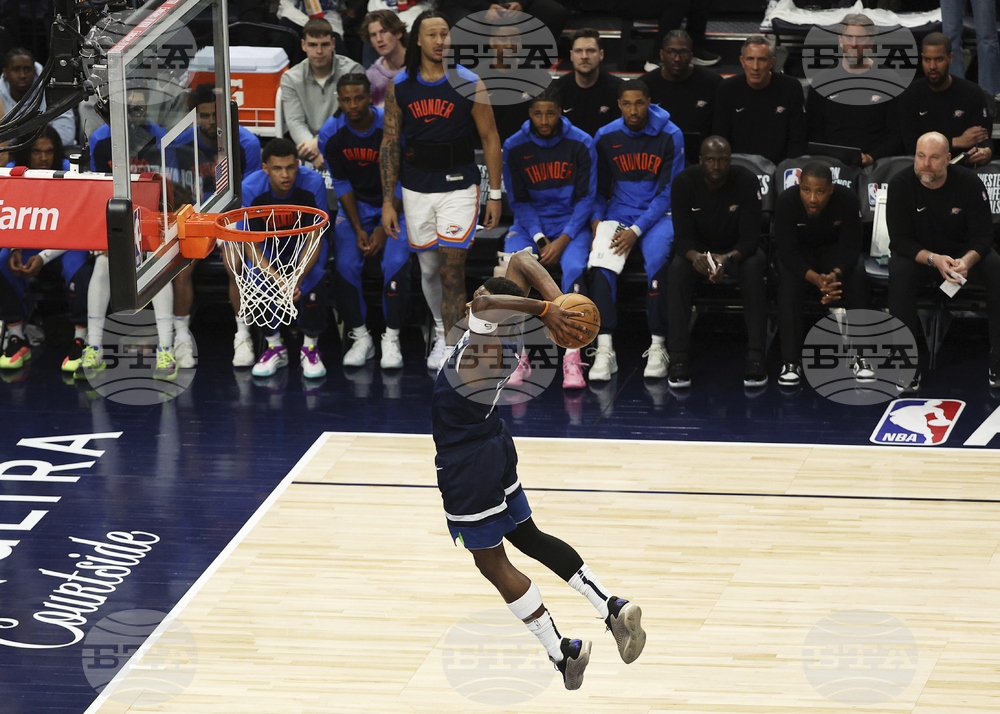 Thunder Timberwolves Basketball