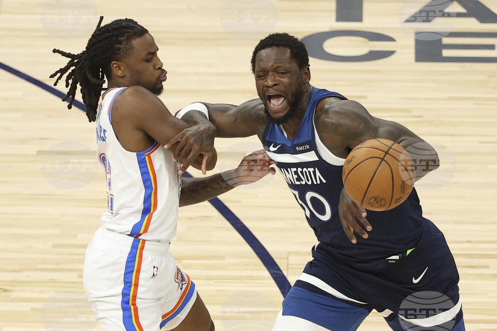 Thunder Timberwolves Basketball