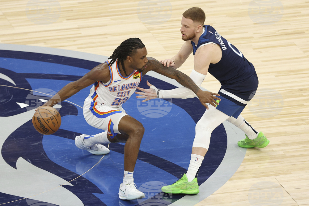 Thunder Timberwolves Basketball