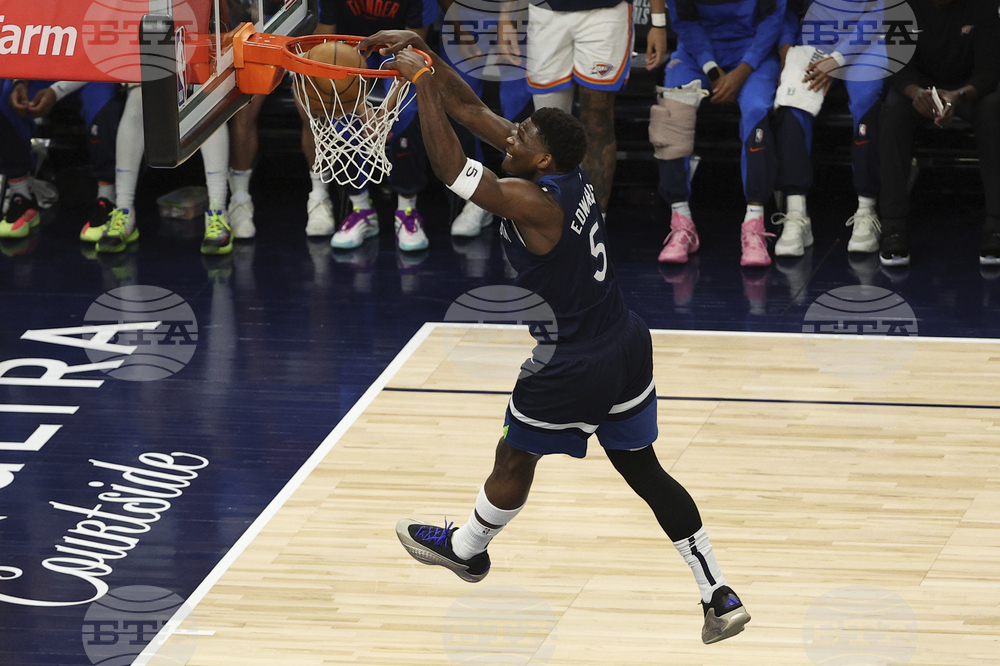 Thunder Timberwolves Basketball