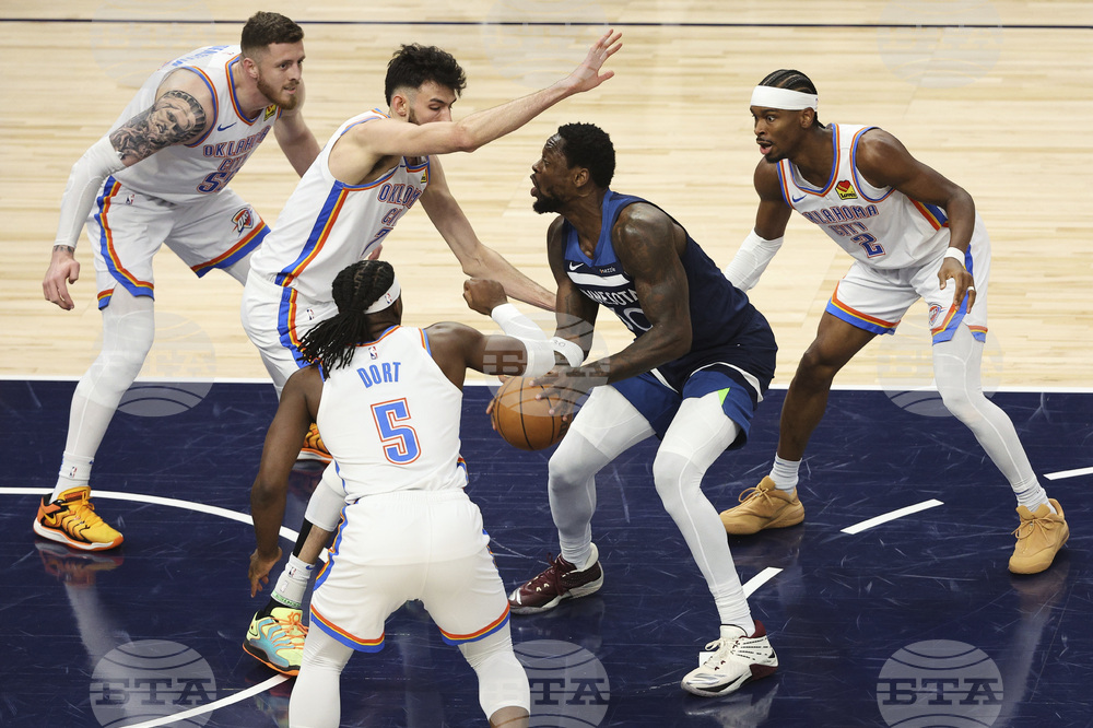 Thunder Timberwolves Basketball
