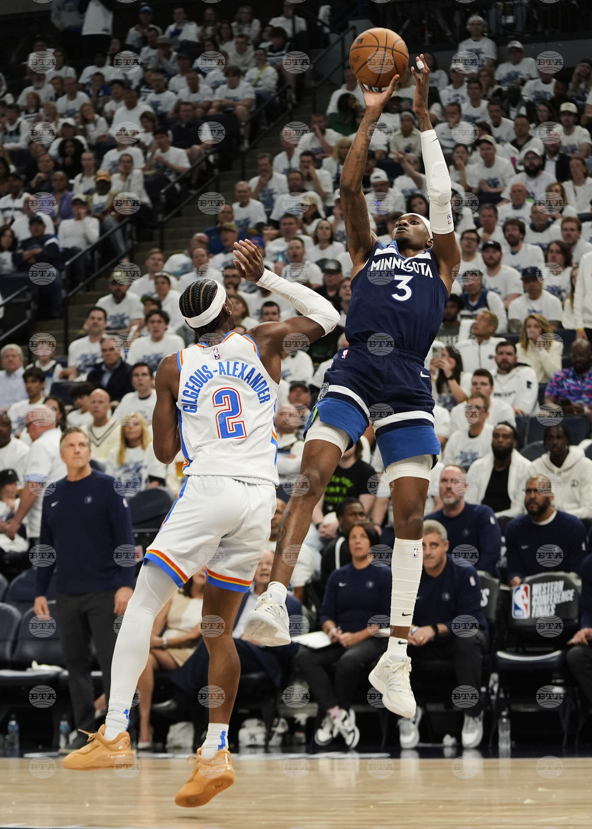 Thunder Timberwolves Basketball