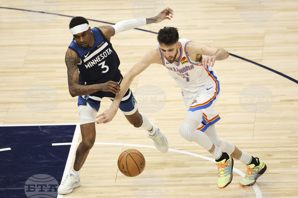 Thunder Timberwolves Basketball