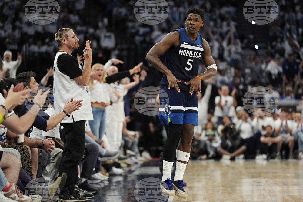 APTOPIX Thunder Timberwolves Basketball