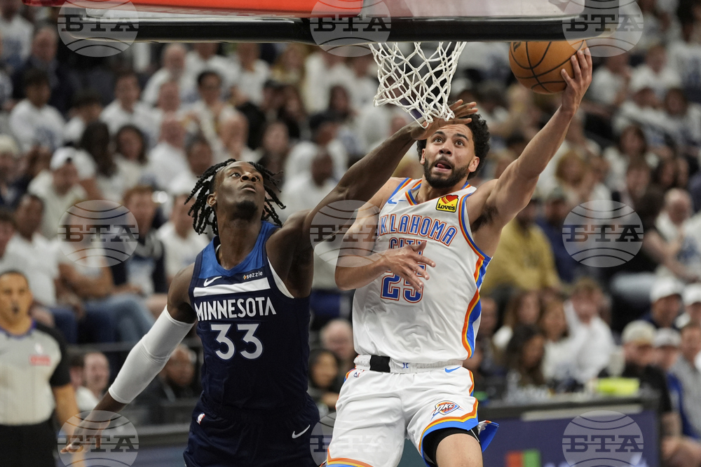 Thunder Timberwolves Basketball