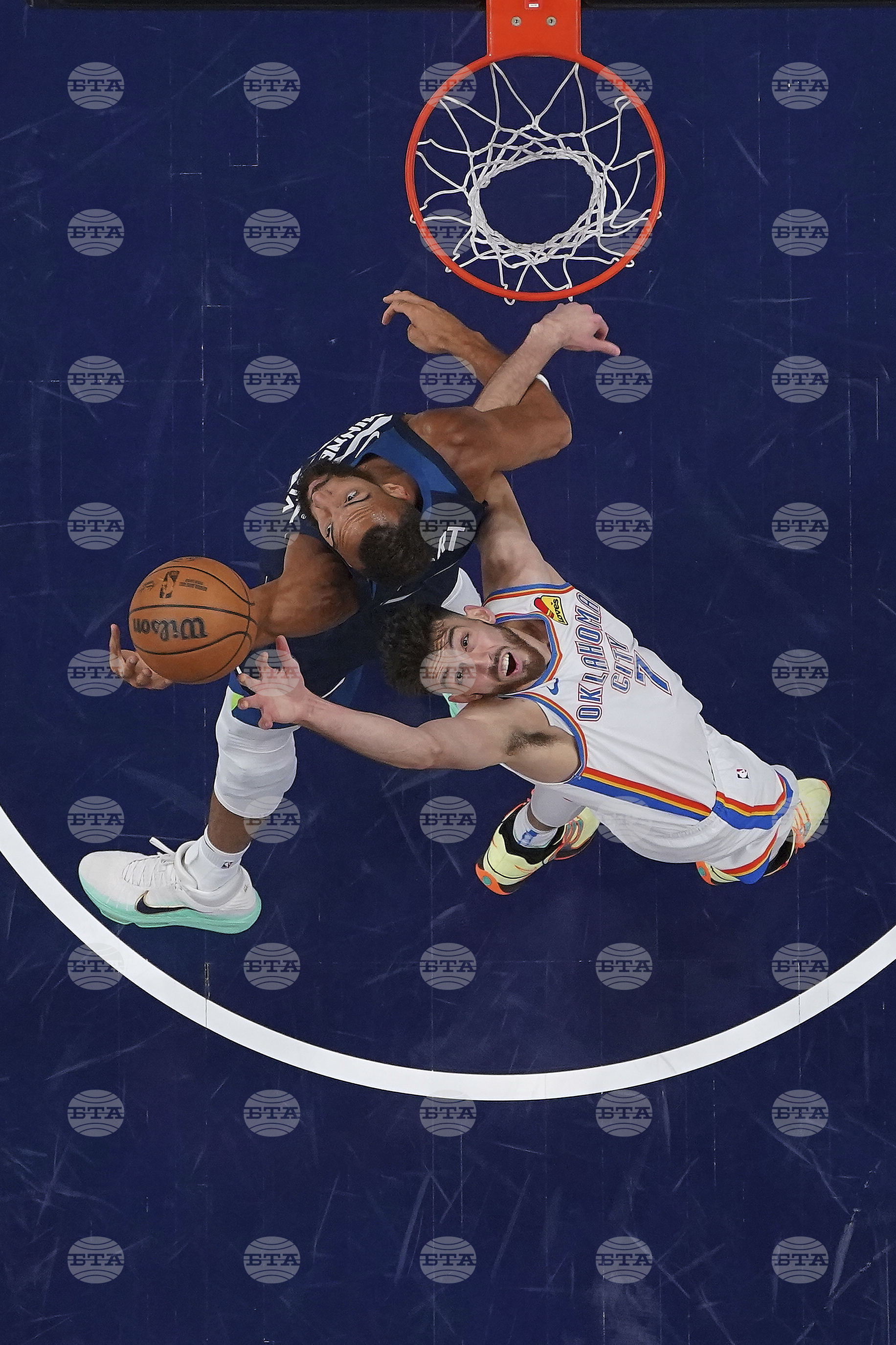 Thunder Timberwolves Basketball