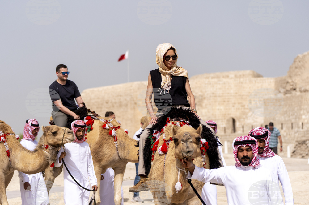 APTOPIX Bahrain US Noem