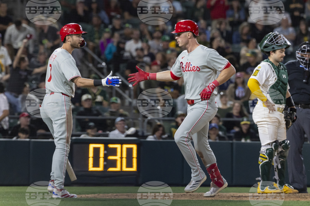 Phillies Athletics Baseball