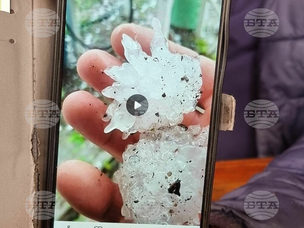 "Страшно беше, като бомбардировка", разказват жители на ямболското село Тенево за преживяния ужас и щетите от падналата градушка