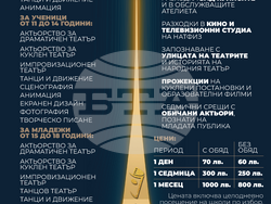 НАТФИЗ обявява записвания за първото издание на летни школи, визия – НАТФИЗ