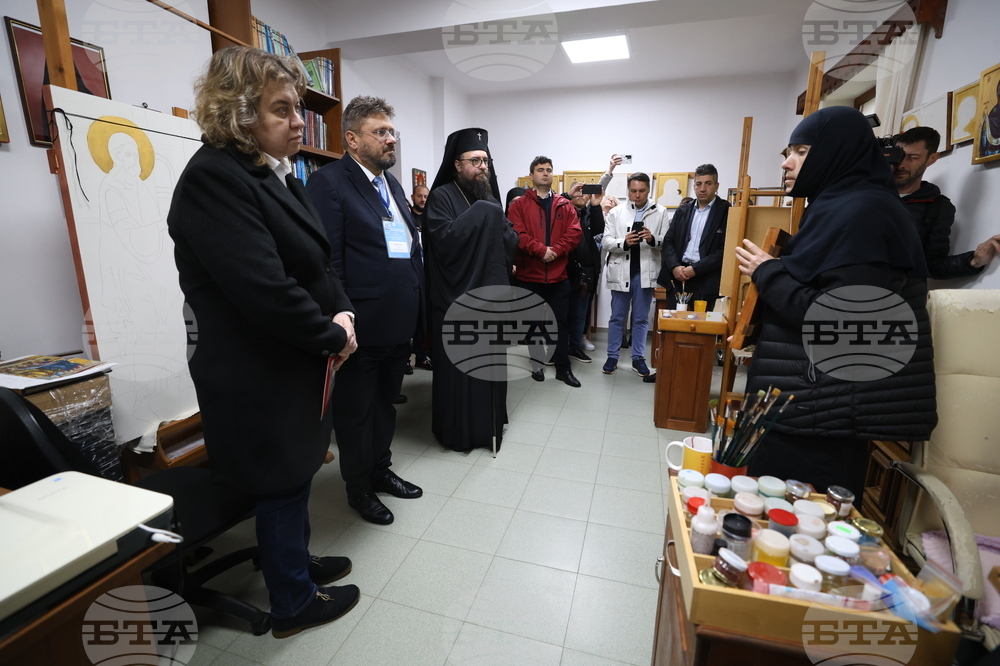 Вършец - БТА - Двадесета Световна среща на българските медии - Клисурски манастир -  музей и ателие по иконопис 