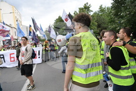 Сърбия - протест