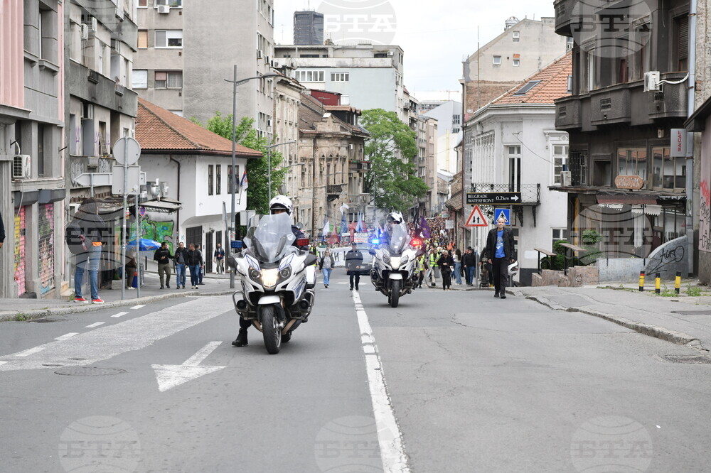 Сърбия - протест