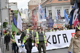 Сърбия - протест