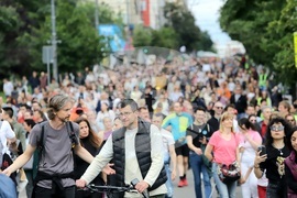 Сърбия - протест
