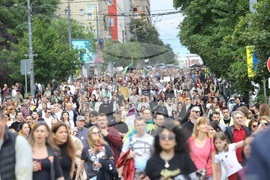 Сърбия - протест