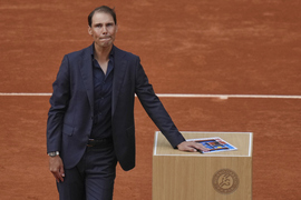 French Open Nadal Ceremony