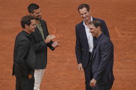 French Open Nadal Ceremony