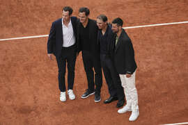 French Open Nadal Ceremony