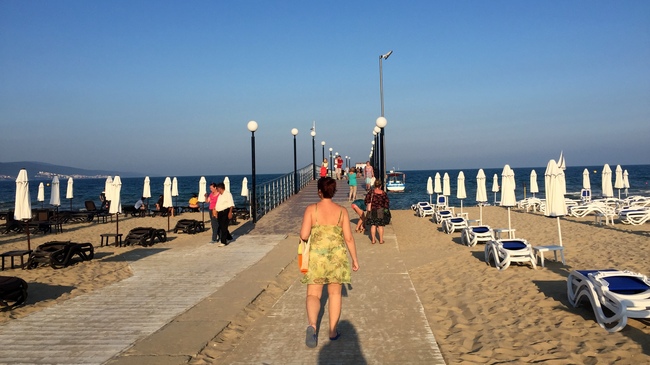 Blue Flag Award for the Central Beach in Sunny Beach Resort