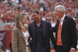 French Open Nadal Ceremony