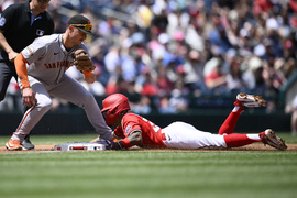 Giants Nationals Baseball
