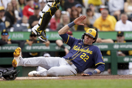 Brewers Pirates Baseball