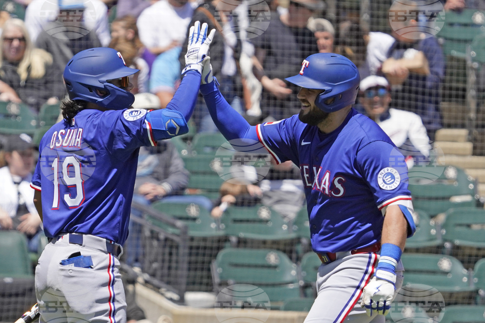 Rangers White Sox Baseball