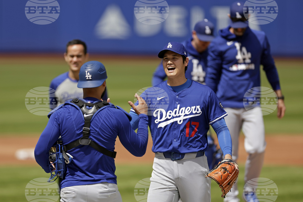 Dodgers Mets Baseball