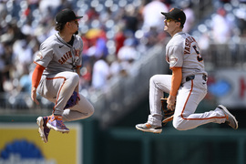 Giants Nationals Baseball