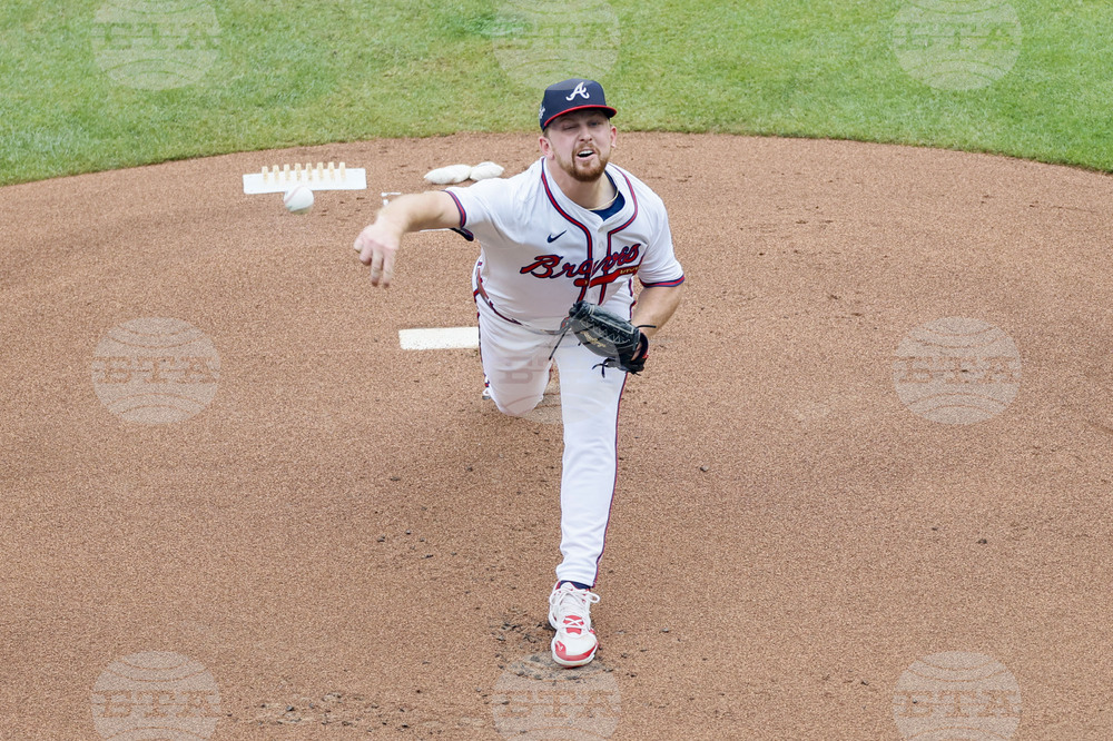 Padres Braves Baseball