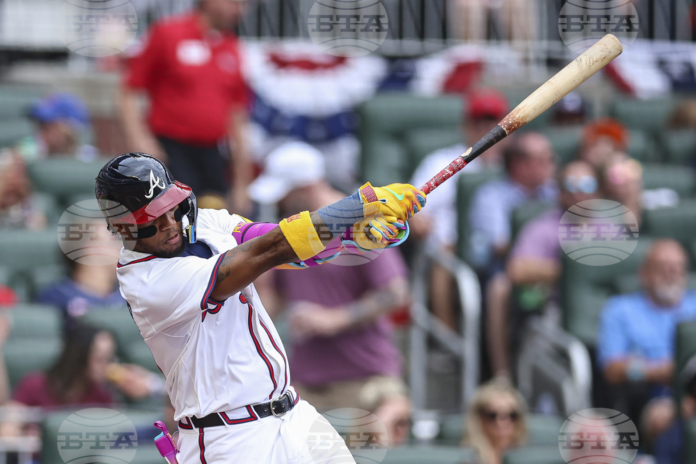 Padres Braves Baseball