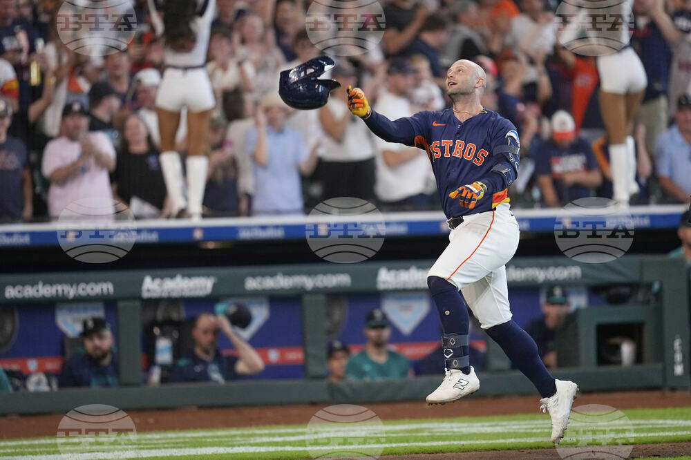 APTOPIX Mariners Astros Baseball