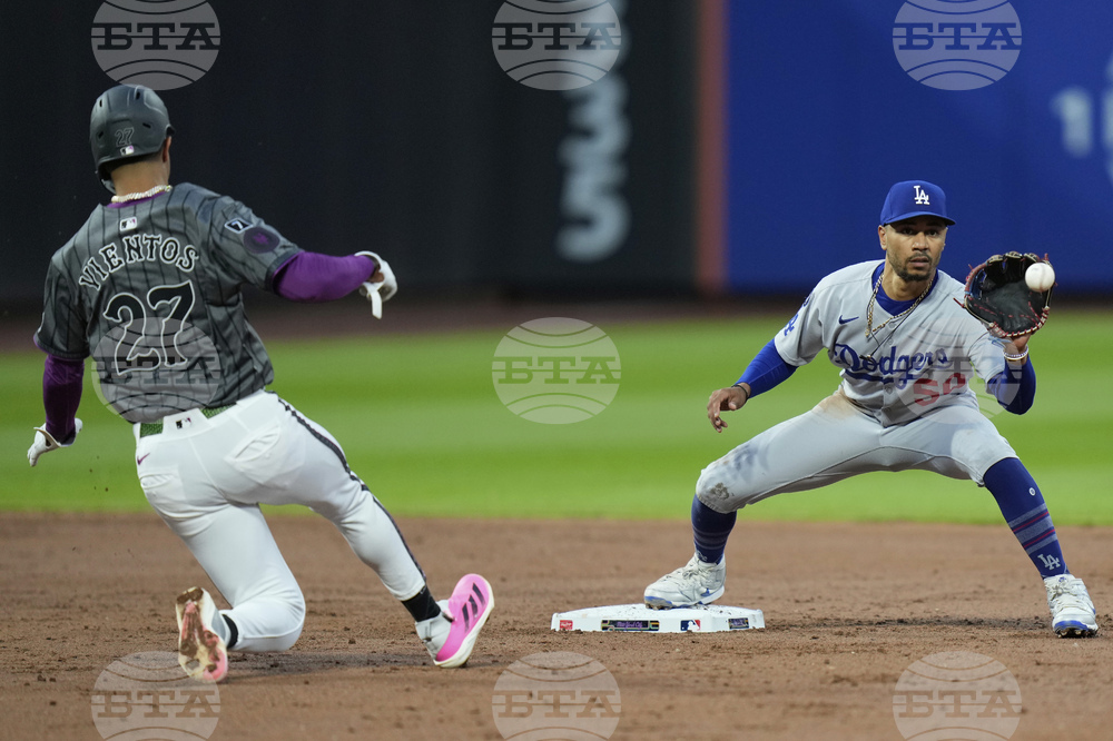 Dodgers Mets Baseball