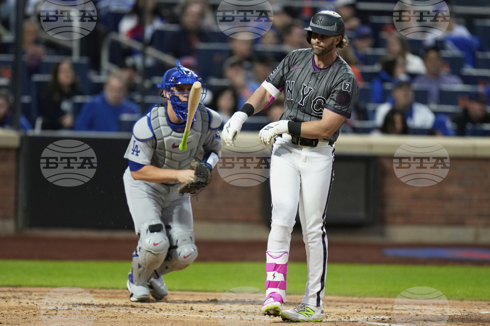 Dodgers Mets Baseball
