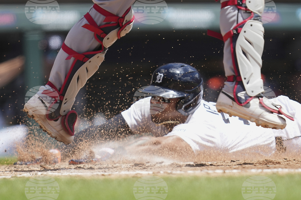 APTOPIX Guardians Tigers Baseball