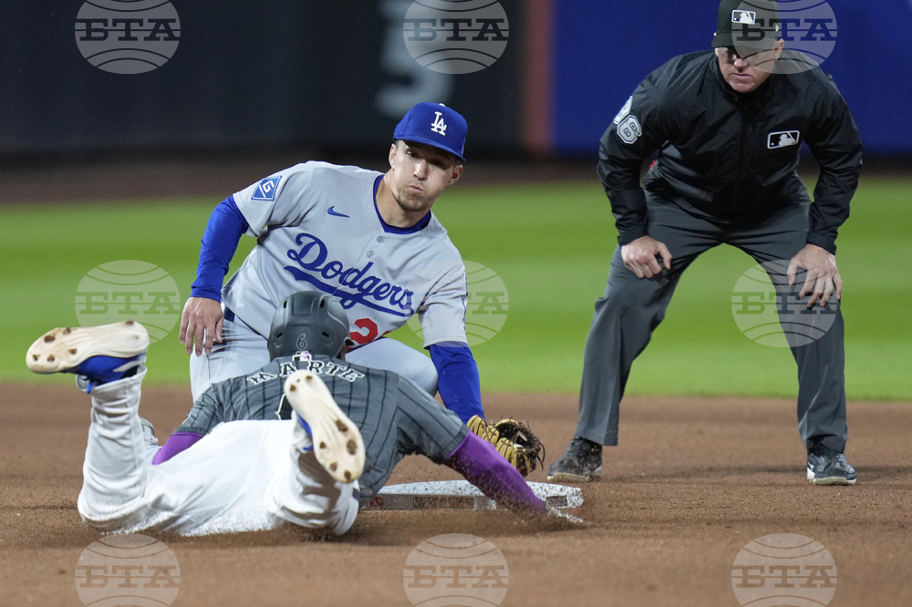 Dodgers Mets Baseball