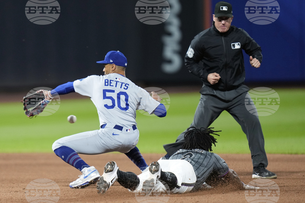Dodgers Mets Baseball