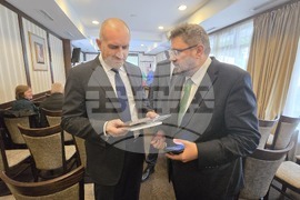 Вършец - БТА - Двадесета Световна среща на българските медии - Румен Радев - Кирил Вълчев