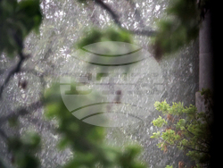 Бургас - дъжд - градушка