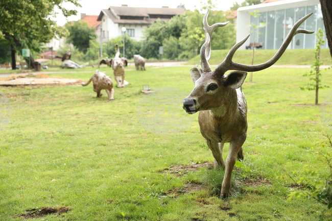 Палеопарк Вършец представя макети на животни, обитавали района преди 2,5 милиона години